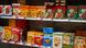 Breakfast cereals are seen in supermarket shelves at a story in Germany Breakfast cereals are seen in supermarket shelves at a story in Germany