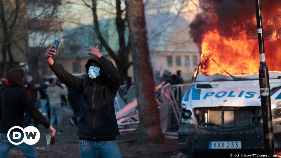 Ausschreitungen in Schweden nach islamfeindlicher Kundgebung