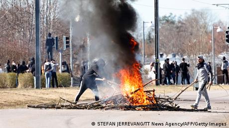 В много шведски градове се стигна до размирици в последните