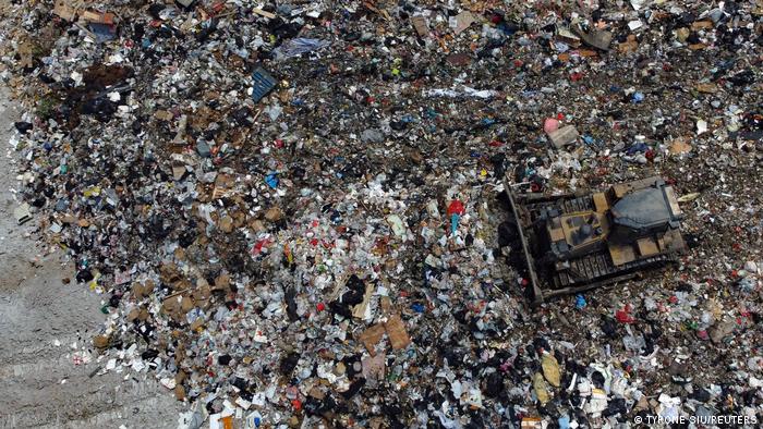 Landfill in Hong Kong