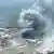 Гъст дим се вие над "Азовстал" в Мариупол (19.4.2022)