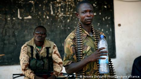 Rebelles de la Séléka à Bangui le 5 décembre 2013