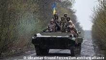 April 18, 2022, East Ukraine, Ukraine: Ukrainian troops in the east of the country. (Credit Image: © Ukrainian Ground Forces/ZUMA Press Wire Service