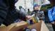 A humanitarian aid group delivers food to Ukrainians A humanitarian aid group delivers food to Ukrainians