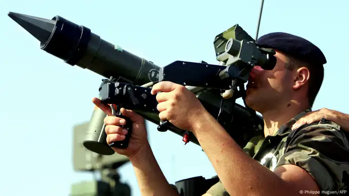 Mistral Luftabwehrrakete 