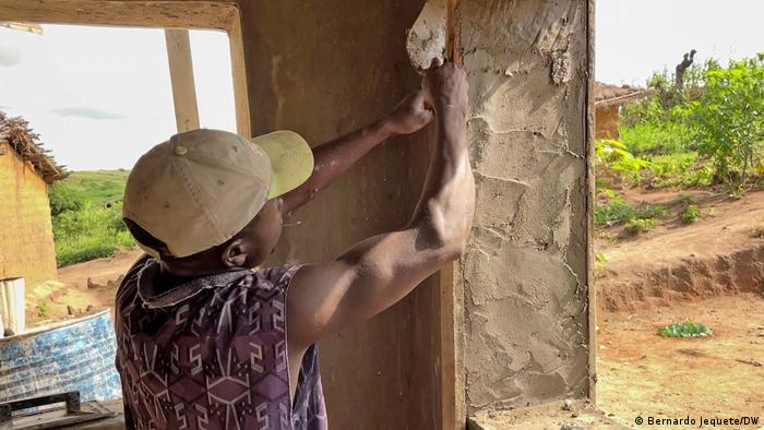 Após o curso, Geraldo Bogaio trabalha agora na construção civil