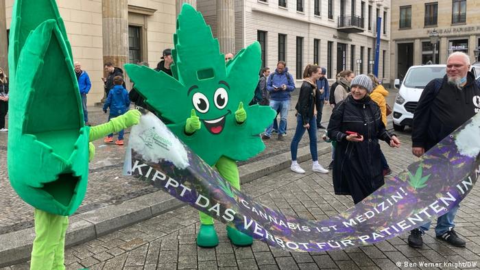 Manifestación del 420 en Berlín: ¡El cannabis es medicina! Levanten la prohibición para pacientes.