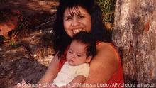 Melissa Lucio con su hija Mariah. (Archivo).