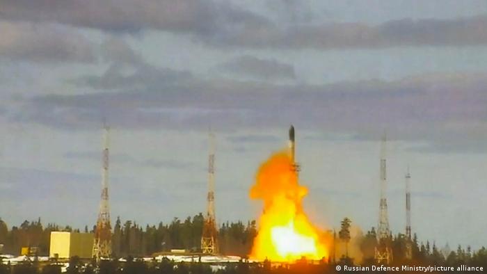 Russland testet Interkontinentalrakete Sarmat ICBM
