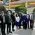 Министр финансов Канады Христя Фриланд (в центре) разместила фотографию чиновников, покинувших встречу G20 в Вашингтоне