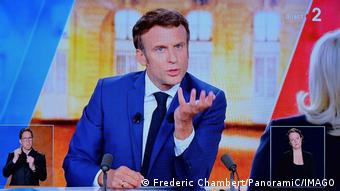 Ο Μακρόν στο ντιμπέιτ