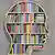 A symbolic image showing a bookshelf in the shape of a silhouette of a human head, filled with colorful book spines.