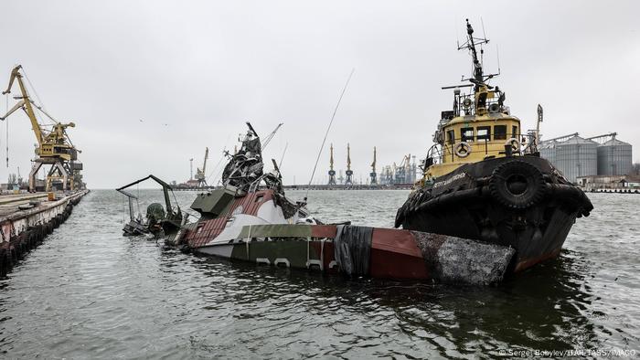 Ukraine War |  Mariupol port