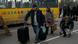 Ukrainian refugees flee fighting in Mariupol in April 2022 Ukrainian refugees flee fighting in Mariupol in April 2022