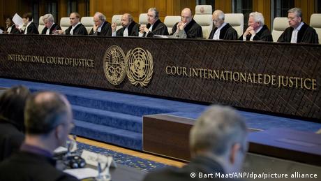 Vista general de los jueces en la Corte Internacional de Justicia. (Imagen de archivo).