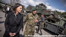 Глава МИД ФРГ поблагодарила немецких солдат из миссии НАТО в Литве