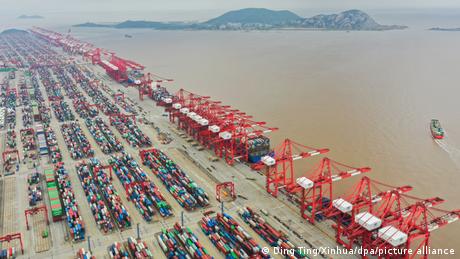 China Shanghai Container-Hafen