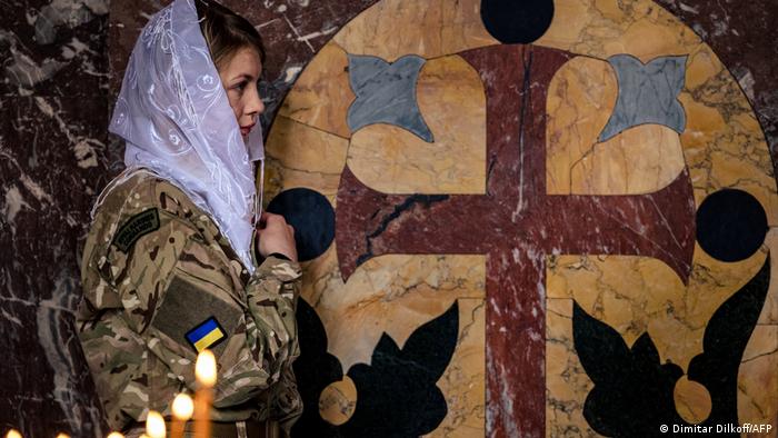 Ukraine Krieg l Orthodoxe Ostern in Kiev