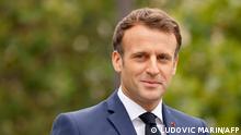 Zum zweiten Mal französischer Präsident: Emmanuel Macron