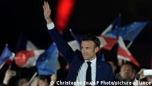 Emmanuel Macrons Wiederwahl in Frankreich - eine getrübte Freude