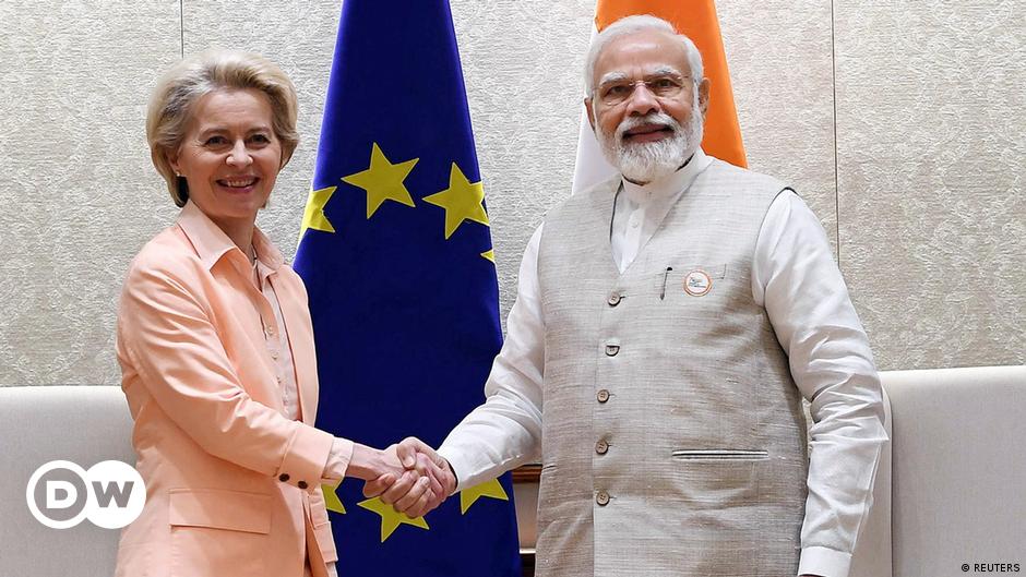 UE e Índia concordam em aprofundar laços comerciais e tecnológicos em meio ao conflito na Ucrânia |  Notícias |  DW