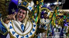 Carnaval en Río, 2022: carrozas y disfraces de la escola do samba Vila Isabel.