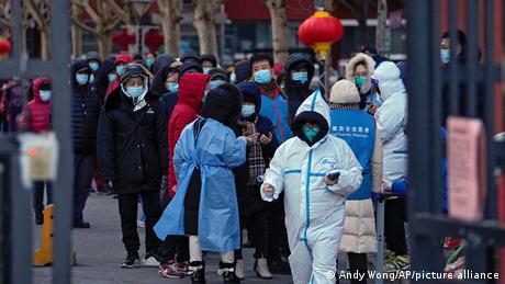 Medidas contra la pandemia de coronavirus en Pekín. (Enero de 2022).