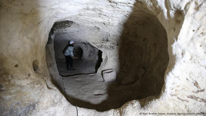 Une cave sombre à Mardin