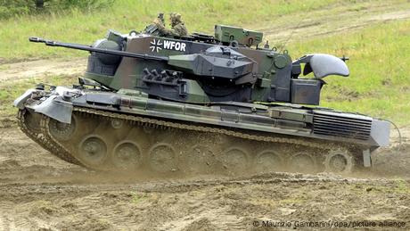 Flakpanzer vom Typ Gepard 