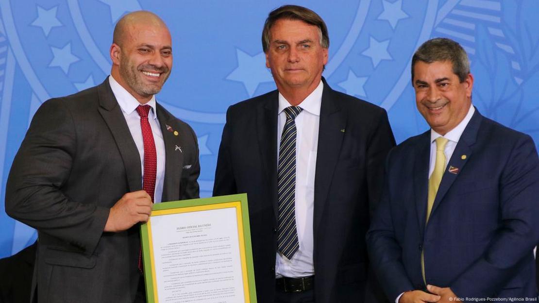 Daniel Silveira, Jair Bolsonaro e Coronel Tadeu