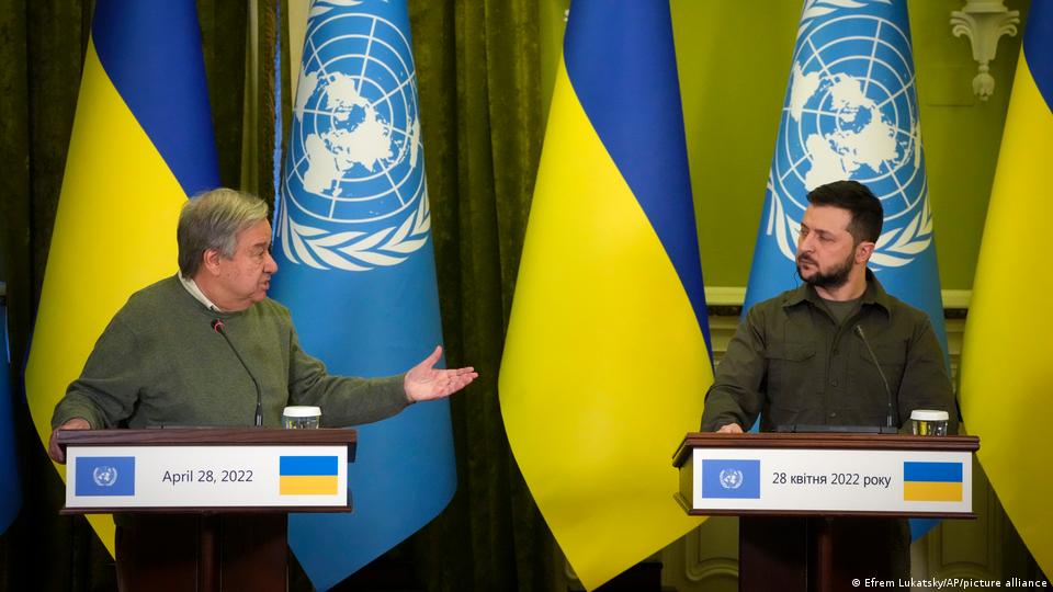Rusya Guterres'in ziyareti sırasında Kiev'i vurdu – DW – 29.04.2022