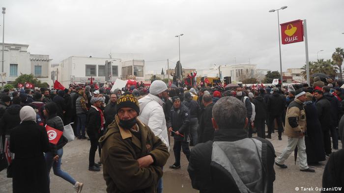 مظاهرة احتجاجية في تونس ـ صورة من الأرشيف (20/3/2022)