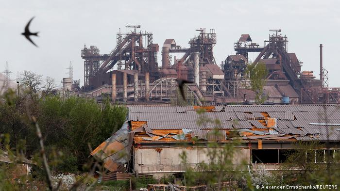 Ukraine |  Stahlwerk in Mariupol