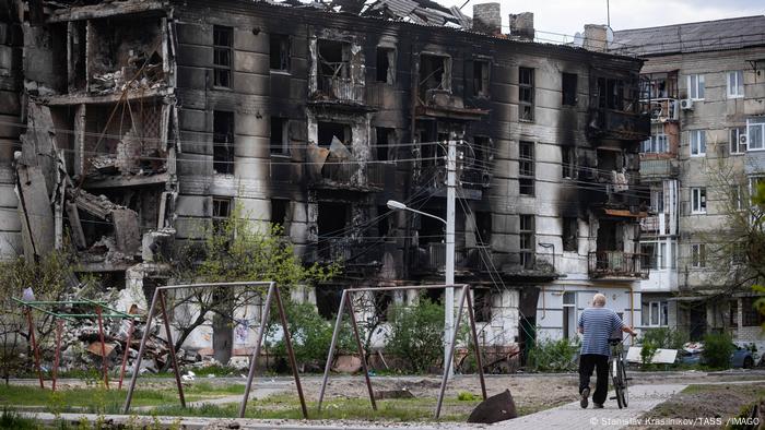 Ukraine | Zerstörungen in der Luhansk-Region