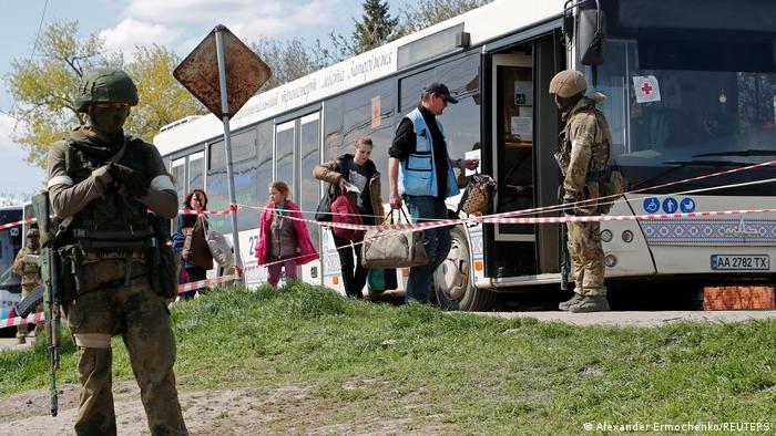 Ukraine-Konflikt I Flucht und Evakuierung aus Mariupol