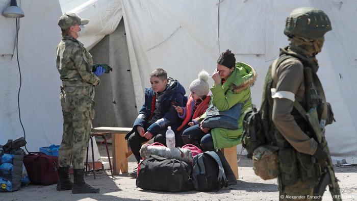 Ukraine-Konflikt I Flucht und Evakuierung aus Mariupol