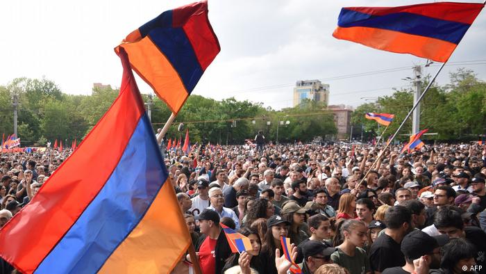 Протесты оппозиции в Ереване