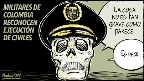 DW-Karikatur von Vladdo | Kolumbianische Armee