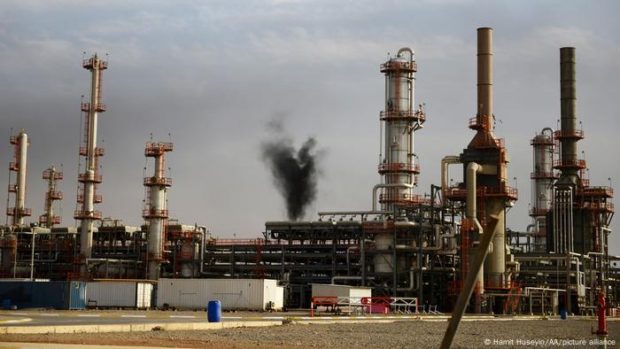 View of the Erbil oil rafinery, one of the most significant plants where the crude oil is processed.