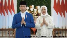 Jokowi Saat Lebaran: Kita Masih Perang Lawan Pandemi, Semua Berharap Menang