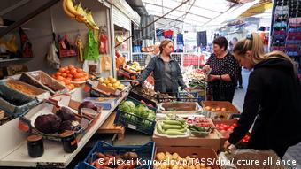 На рынке в Мелитополе