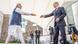 Prime Minister Modi and Chancellor Scholz approaching each other to shake hands in Berlin in May 2022 Prime Minister Modi and Chancellor Scholz approaching each other to shake hands in Berlin in May 2022