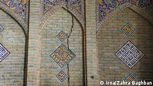 Bodensenkung in Isfahan, Iran, verursacht massive Schäden in historischen Gebäuden.
Quelle: Irna/Zahra Baghban
