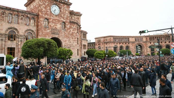 Armenia Yerevan Opposition Protest