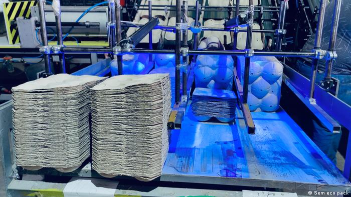 Процес виробництва паперової упаковки на заводі Сем Екопак