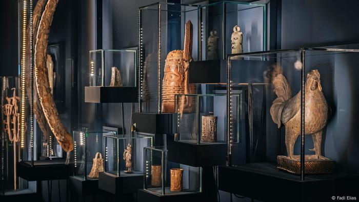 Última exposición de bronces de Benín en Colonia.