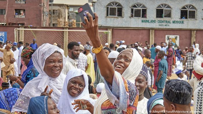 Women celebrate Eid al-Fitr in Nigeria