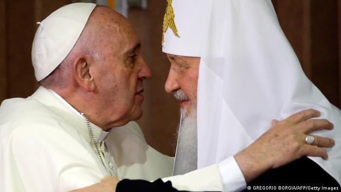 El papa Francisco y Cirilo se conocieron en La Habana en 2016.