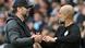 Jürgen Klopp (Liverpool) et Pep Guardiola ( Man. City) Jürgen Klopp (Liverpool) et Pep Guardiola ( Man. City)