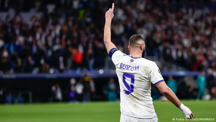 Karim Benzema marcó el gol definitivo en tiempos extra, y de penal